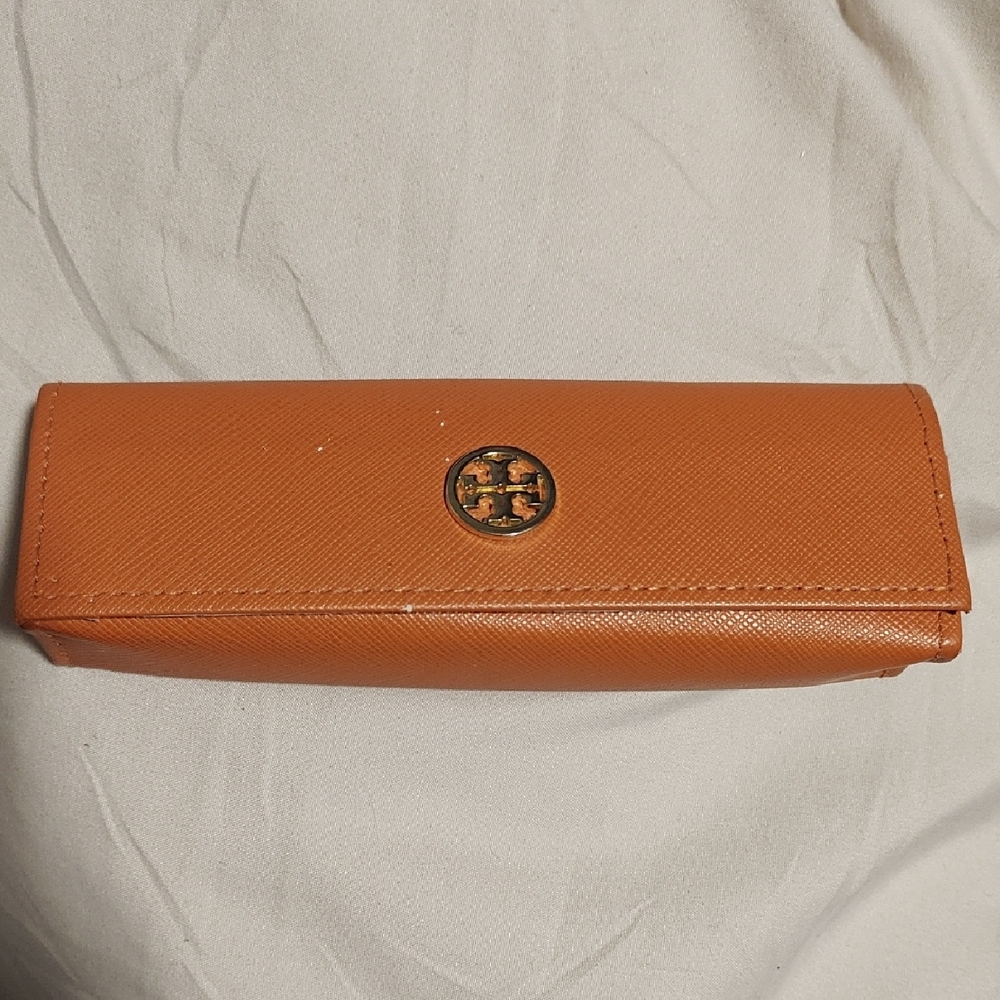 Tory Burch Orange Leather Wallet